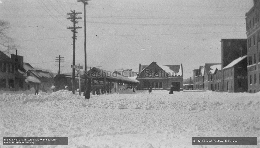 Postcard: Keene, New Hampshire Railroad Station
